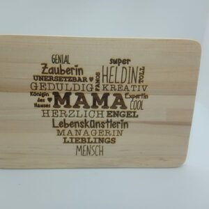 Jausenbrett „MAMA“
