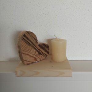 Herz und Kerze