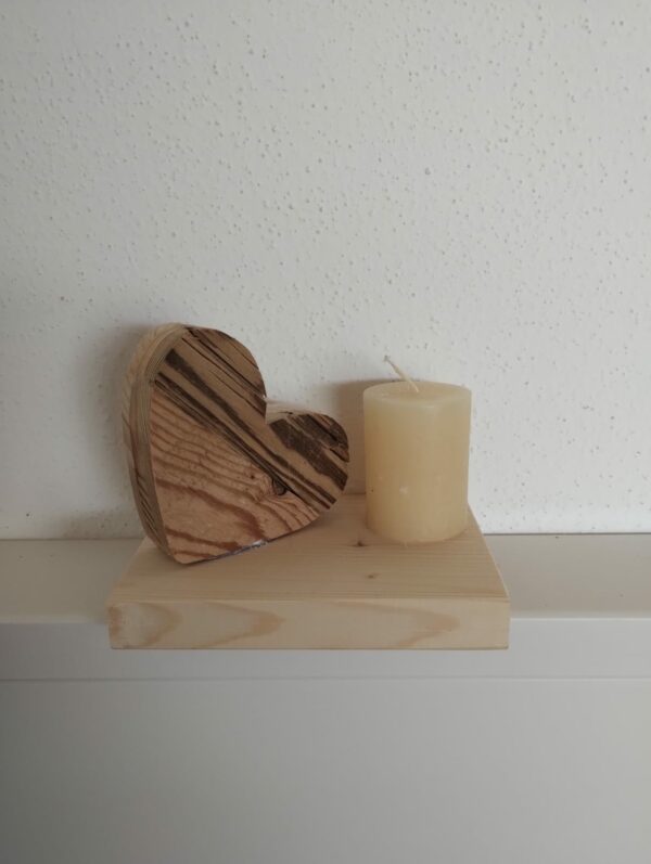 Herz und Kerze